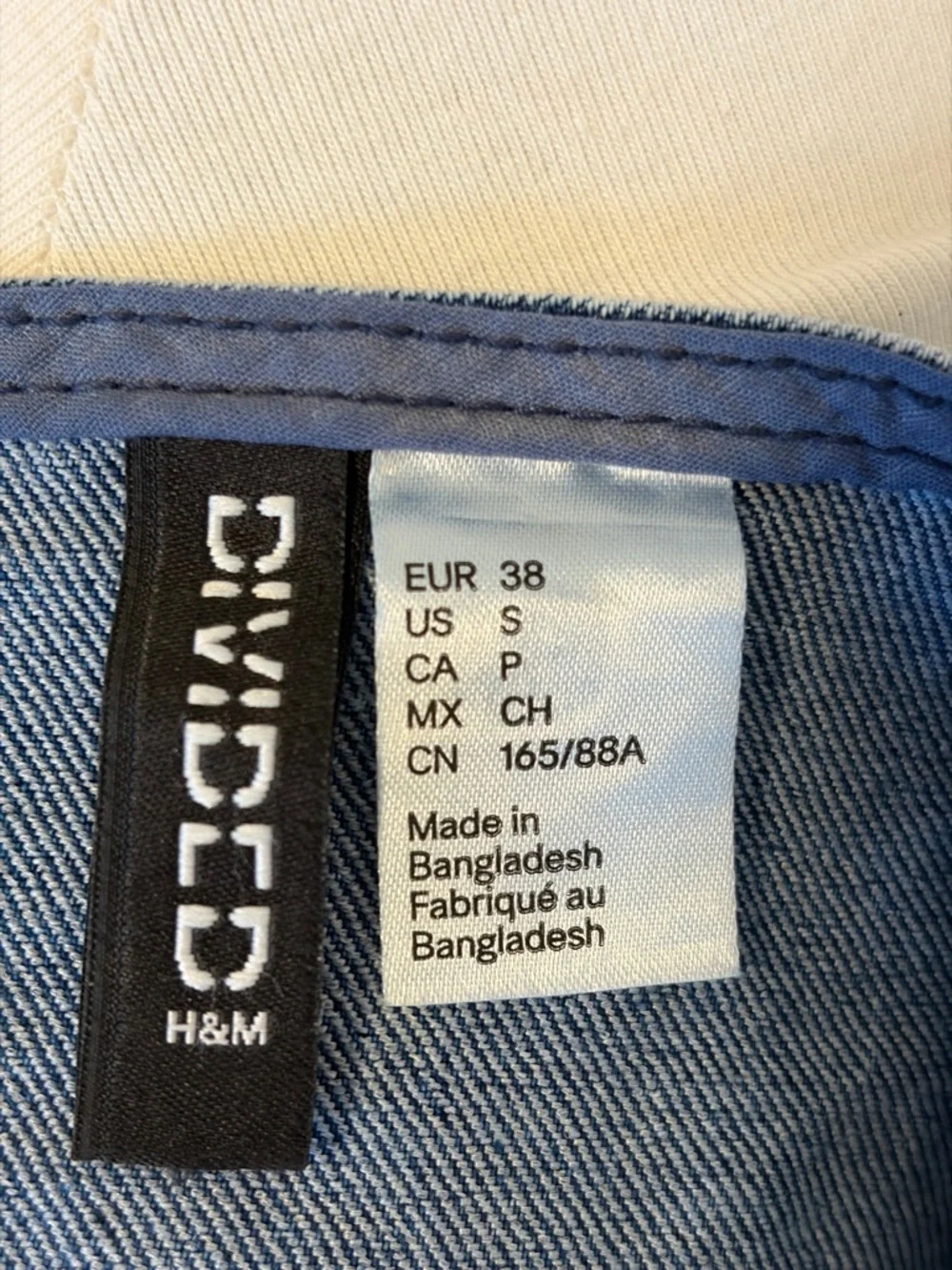 H&M Blue Denim Lace-Up Halter Dress - Picture 2 of 4